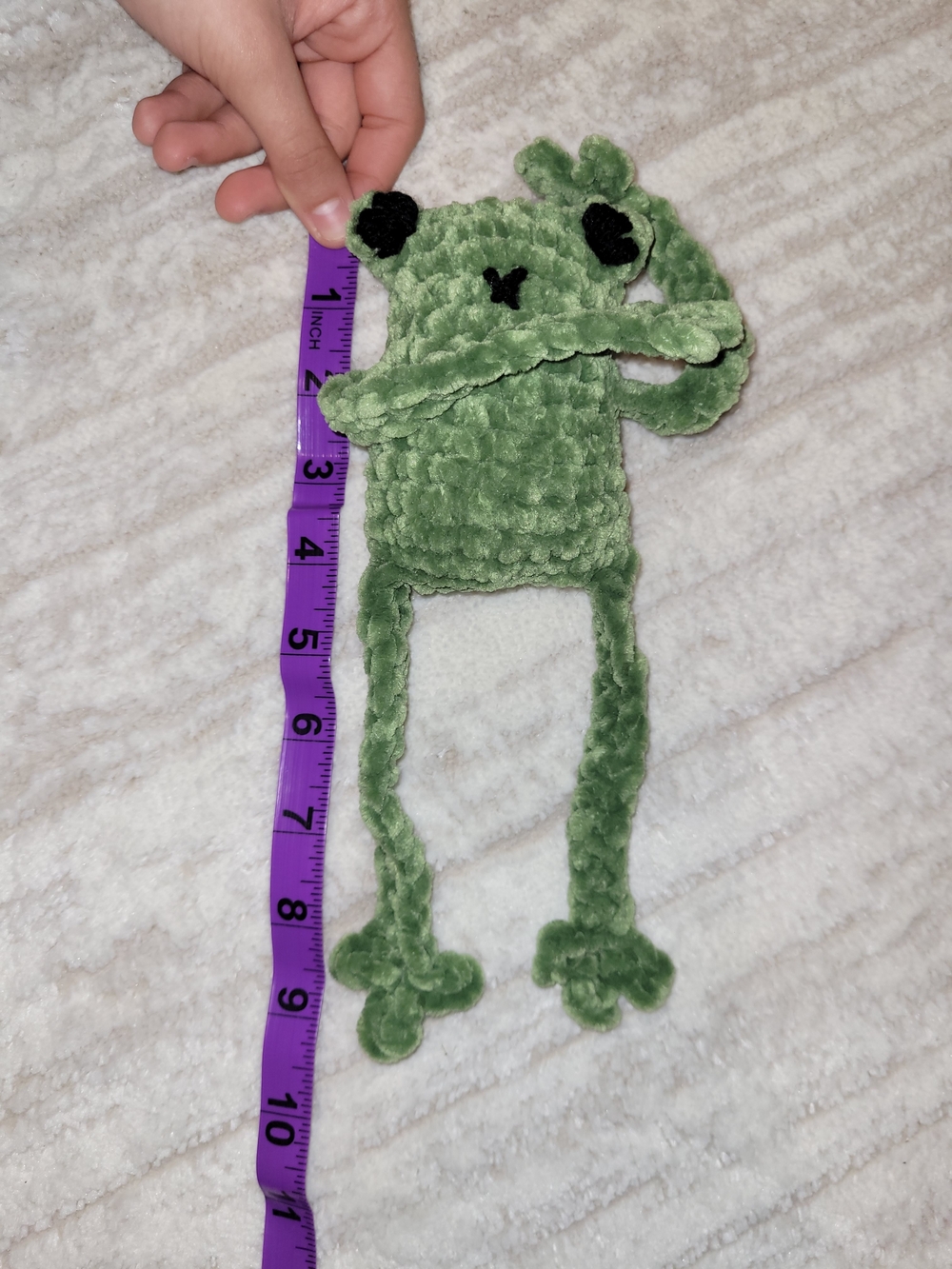 Green Plush Frog
